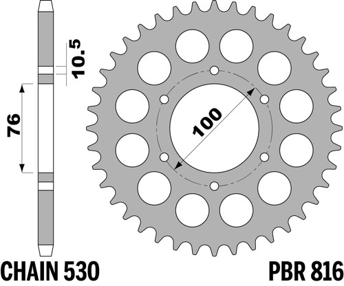 Steel crown c45 teeth for - crown,