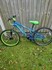 Apollo Interzone Junior Mountain Bike 26" Wheel Blue/Green