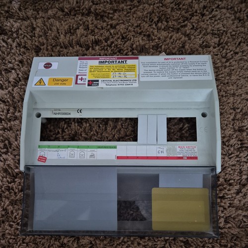 Wylex fuse board consumer unit - fuse,