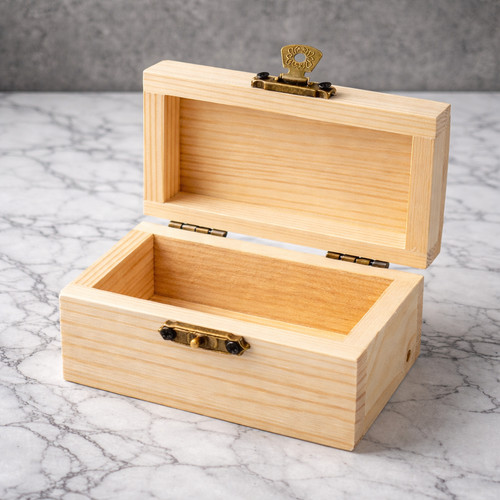 Small wooden craft - craft, box