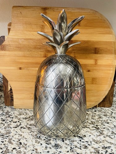 Vintage silver pineapple ice - vintage,