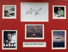 Bob lazar ufo - signed, 16"