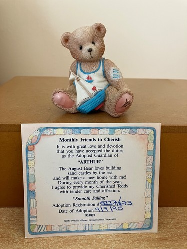 Cherished teddies arthur - cherished,