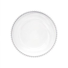 Glass Charger Plates 33cm 13in