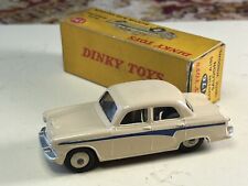 Dinky Toys #176 Austin A105 saloon cream/violet flash NMint in GOOD original Box