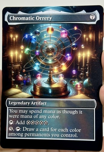 Chromatic orrery proxy card - chromatic,