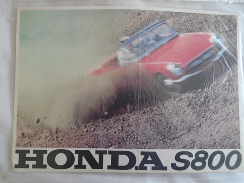 Honda s800 brochure undated - brochure,