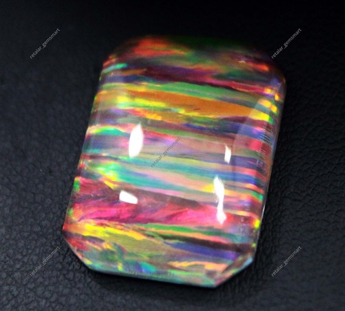 Certified opal cabochon - ct,