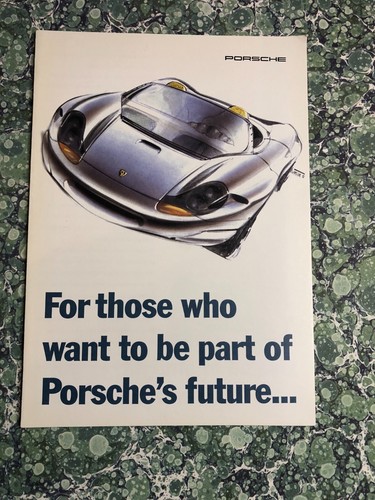 Porsche information sign - porsche,