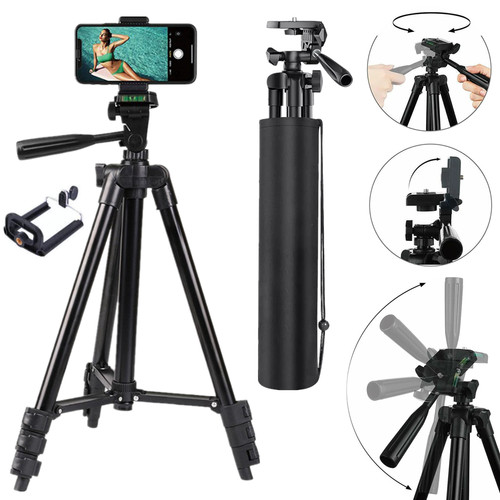 Lightweight aluminium tripod - aluminium,