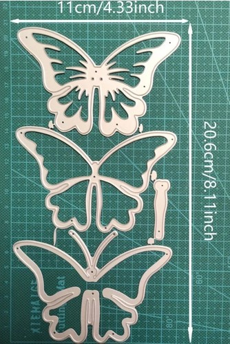 Metal cutting dies butterfly - metal,