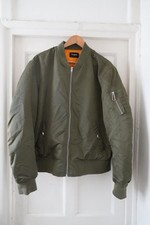 The Kooples Men’s Khaki Bomber Jacket Size XL