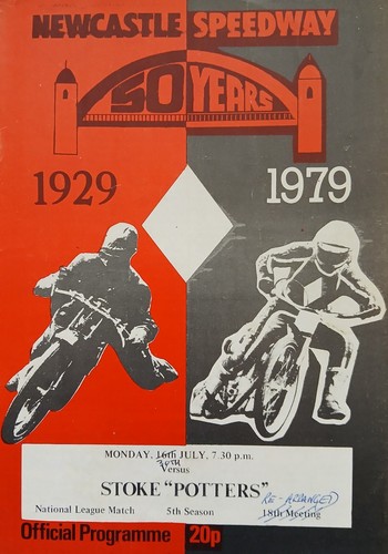 Newcastle stoke speedway - v,