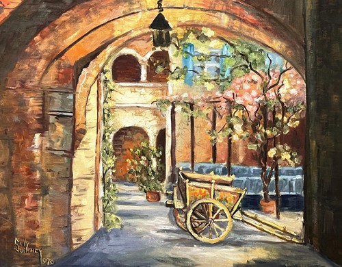 Original artist signed oil - signed,