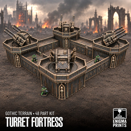 Turret fortress 28mm gothic - turret,