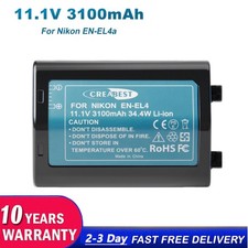 3100mAh EN-EL4a Battery For