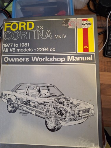 Haynes car manual - manual, ford
