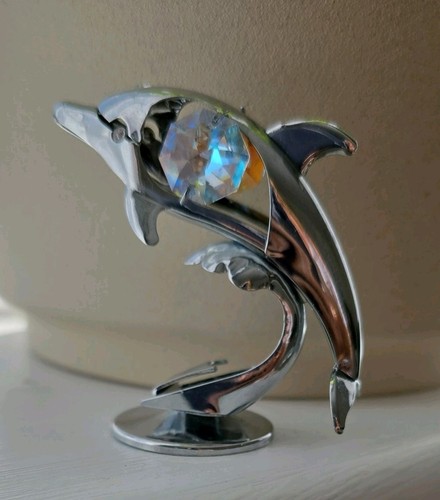 Swarovski crystal dolphin - crystal,