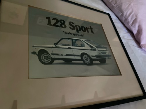 Framed picture fiat 128 - fiat,