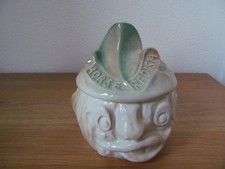 Vintage Sylvac Horseradish Face Pot 5048 With Original Label