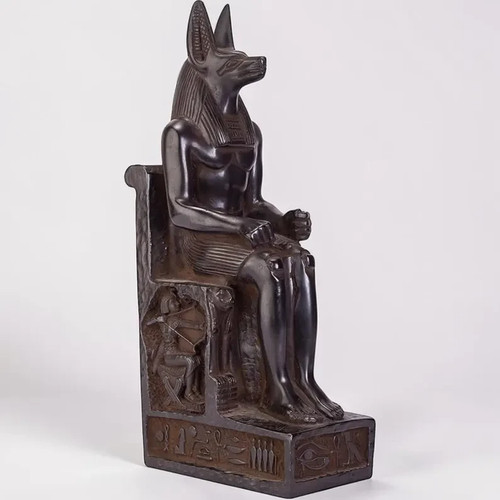 Egyptian anubis statue god - anubis,