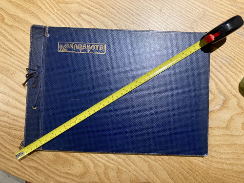 Photograph album 1930s - photograph,