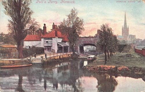 Postcard norwich pulls - norwich,