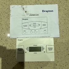 Drayton LP522 5/2 Day Dual Programmer Timer Clock