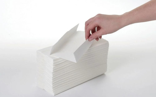 2ply white paper - paper, hand