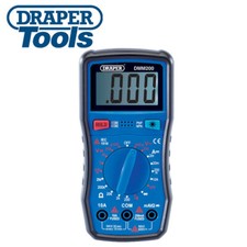 Draper 41817 Digital Multimeter Electrical Electronics Tester Testing Tool AC/DC