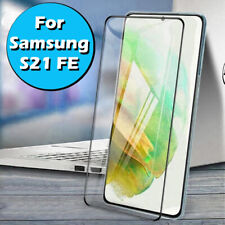 For Samsung Galaxy S21 FE 5G Full Cover Tempered Glass Screen Protector