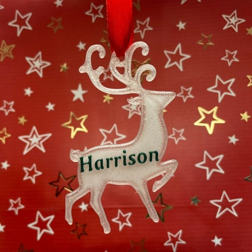 Reindeer xmas tree decoration - reindeer,