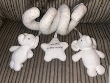 Marks & Spencers Welcome to the World Spiral Activity Pram Toy M&S Elephant Star