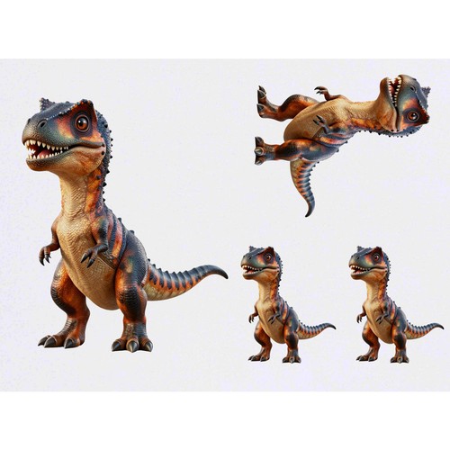 Baby velociraptor - 4, x
