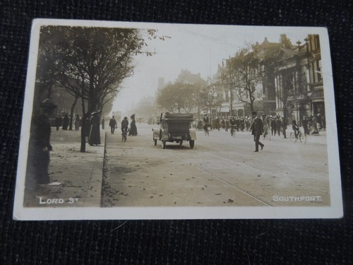 Lord street southport postcard - lord,