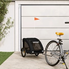 WALPLUS Pet Bike Trailer Black