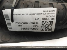 90/90-18 57S MICHELIN CITY EXTRA 4MM PART WORN TYRE 