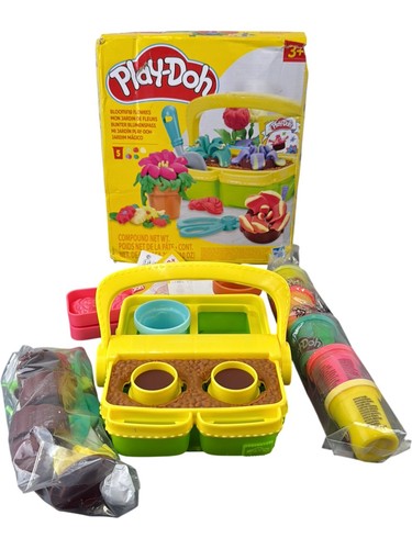 Play doh blooming flowers set - blooming,