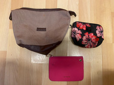 3x TED BAKER COSMETIC BAG WASH