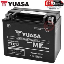 YTX12-BS YUASA SEALED BATTERY