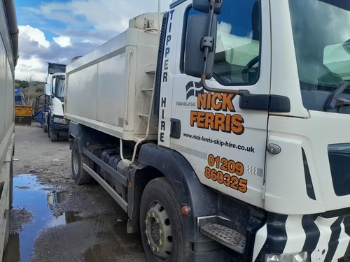 Man tipper truck tgm - truck,