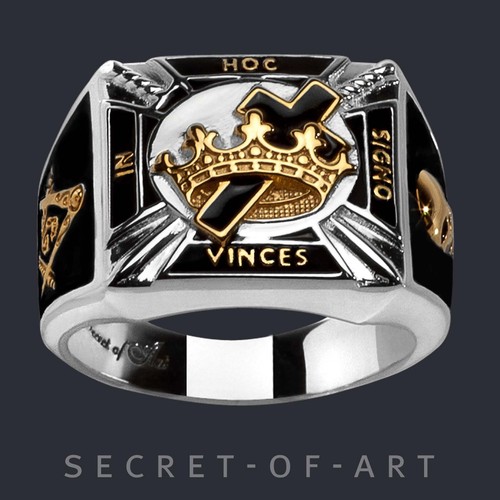 Masonic ring knights templar - masonic,