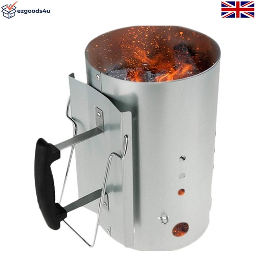 Efficient bbq chimney - chimney, starter