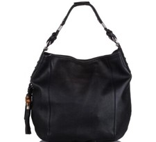 Gucci Black Leather Tote