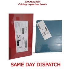 Drona Red, Blue Storage Shelf