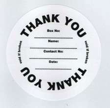 Security Lid Seals/Labels For