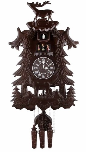 Vivid deer handcrafted cuckoo - vivid,
