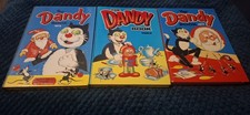 3 X Vintage Dandy Annuals 1977, 1972, 1983