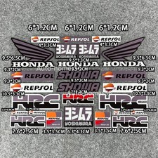 HRC Reflective Motorcycle Fuel