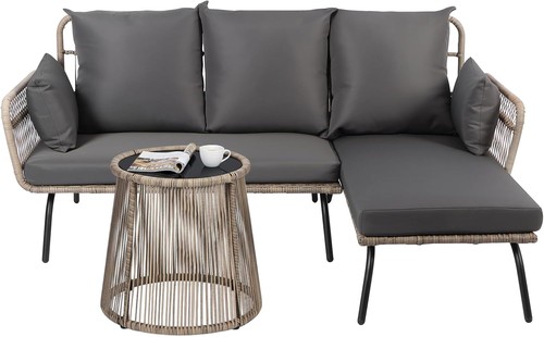 Panana seater rattan garden - seater,